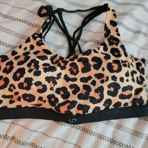 Cheetah sport bra